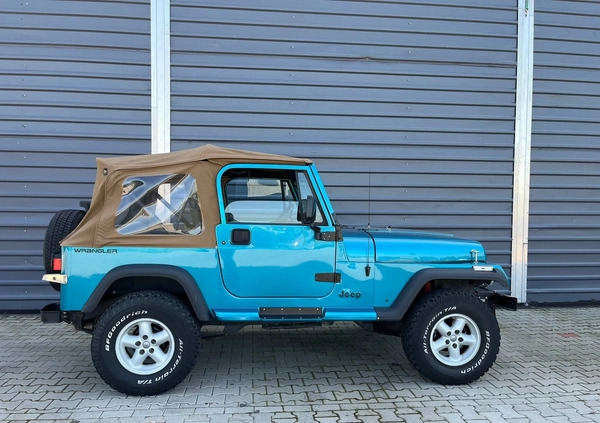 Jeep Wrangler cena 64700 przebieg: 152000, rok produkcji 1992 z Swarzędz małe 191